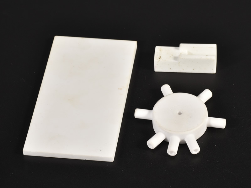 Aluminum oxide ceramic jaw breaking fixed plate