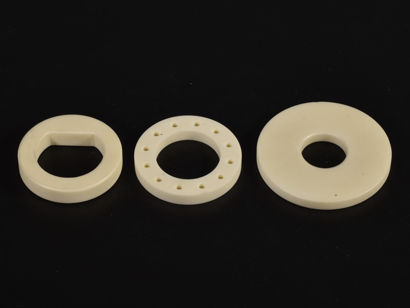 Alumina perforated ceramic disc
