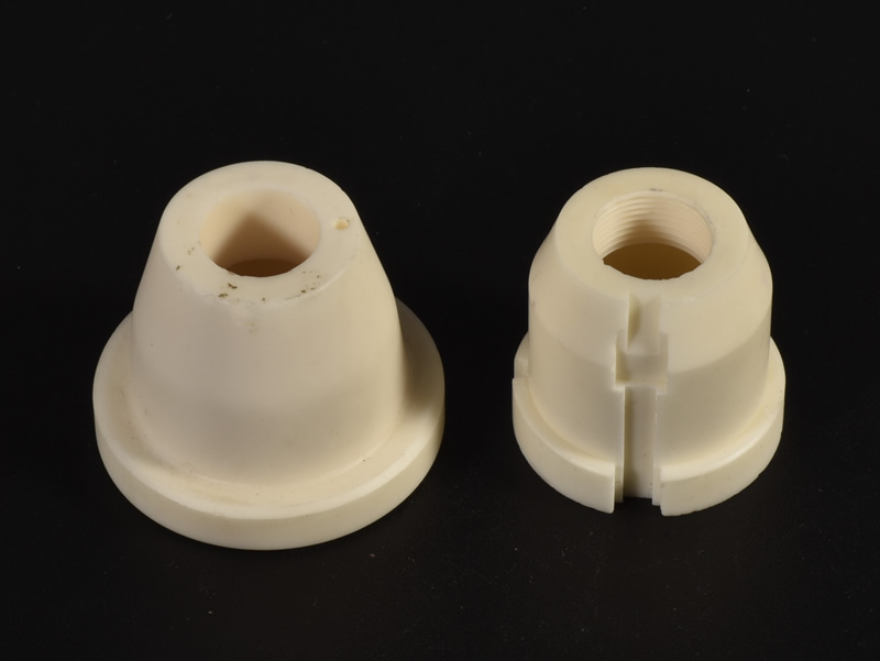 Aluminum oxide ceramic annular ceramic sleeve