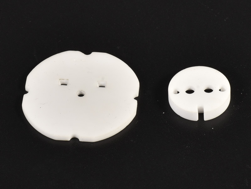 Aluminum oxide electronic ceramic components