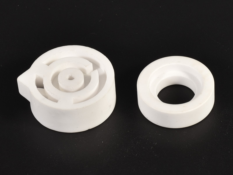 Aluminum oxide electronic ceramic components