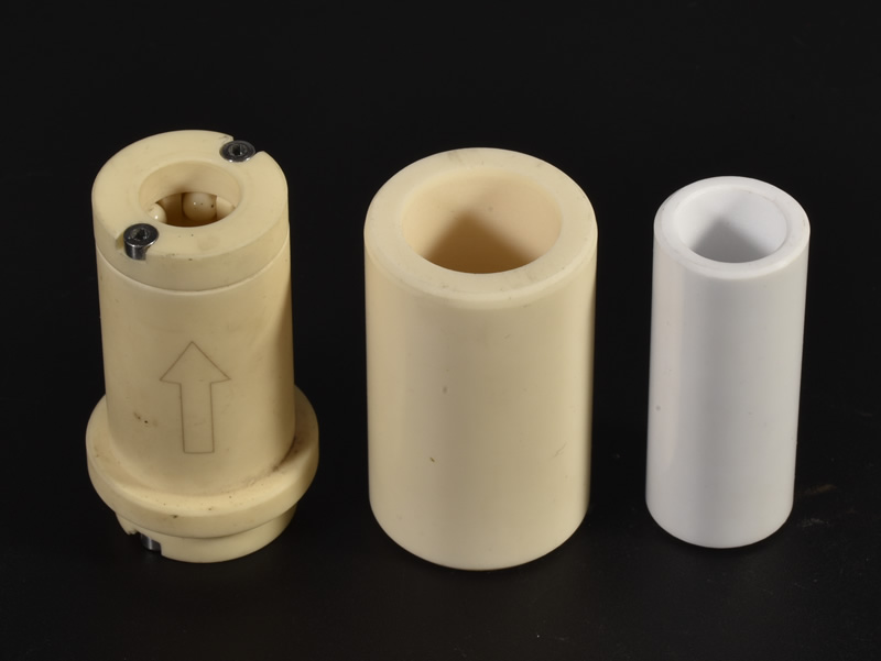 Precision alumina ceramic bearing piston tube