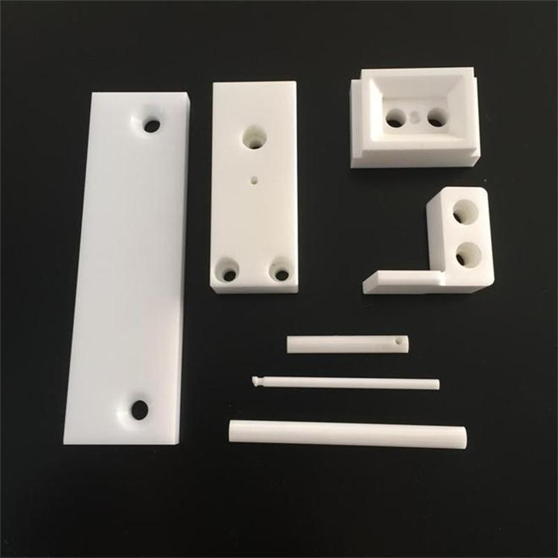 Aluminum oxide ceramic perforated fixing block