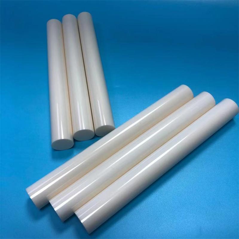 Precision processed zirconia ceramic rod