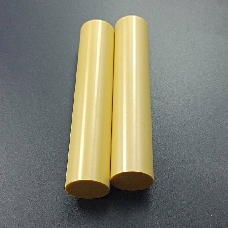 Yellow magnesium stabilized zirconia rod