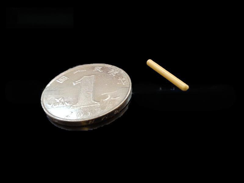 Yellow magnesium stabilized zirconia rod