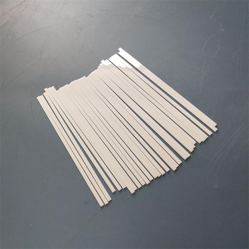 Zirconia precision machined ceramic strip